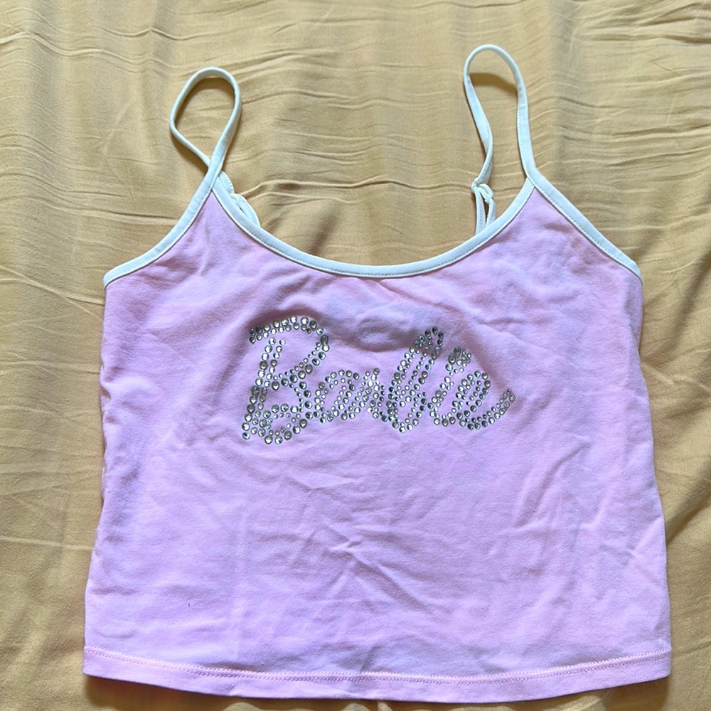Barbie Cropped Tank Top- Size S